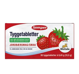 Produktbillede af Semper BioGaia tyggetabletter 30 stk på tilbud