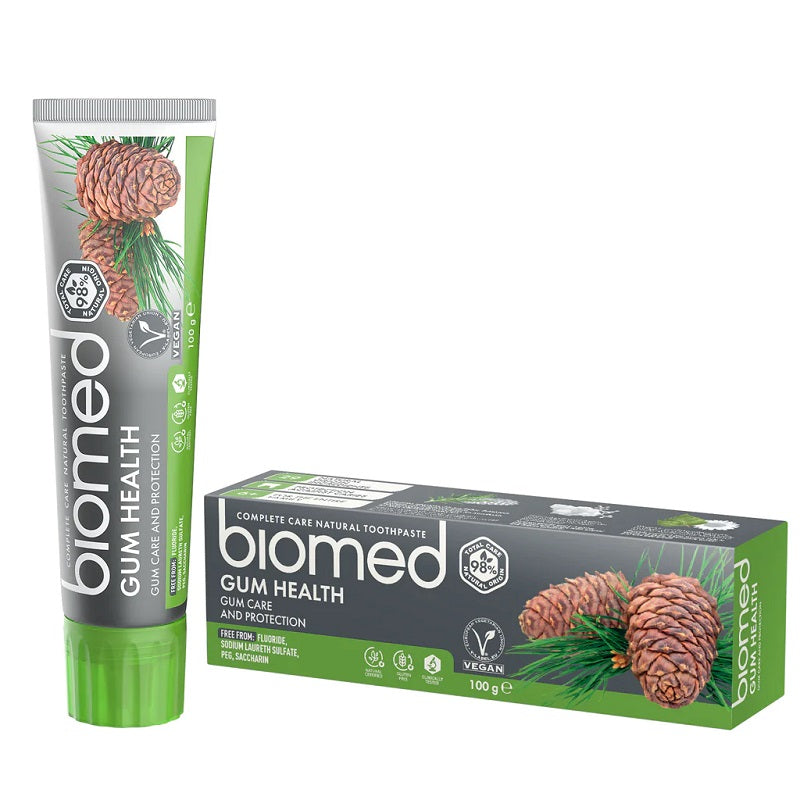 Detaljeret produktbillede af Biomed Gum Health Tandpasta 100 ml. 4 for 126,- på tilbud