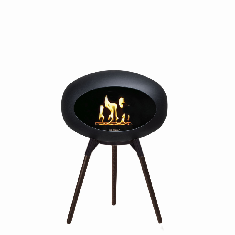 Le Feu Sort Biopejs - Ground Black 45cm - Sort