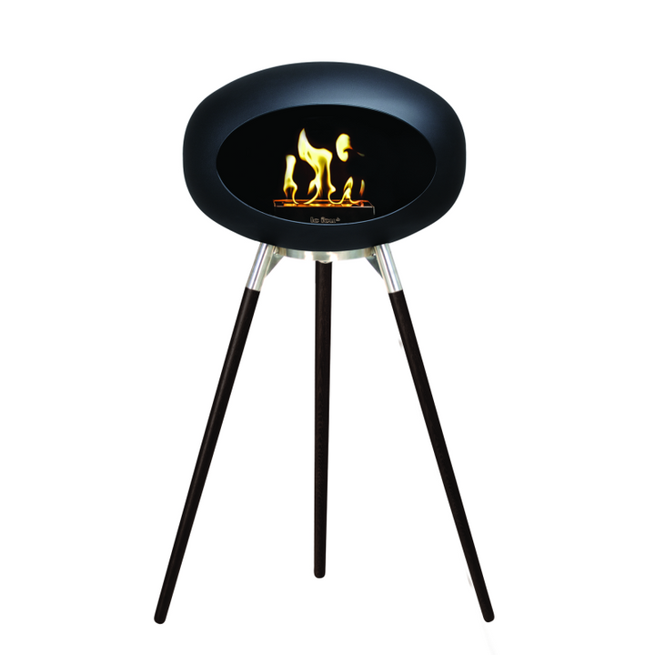 Le Feu Sort Biopejs - Faste ben 79cm - Sort