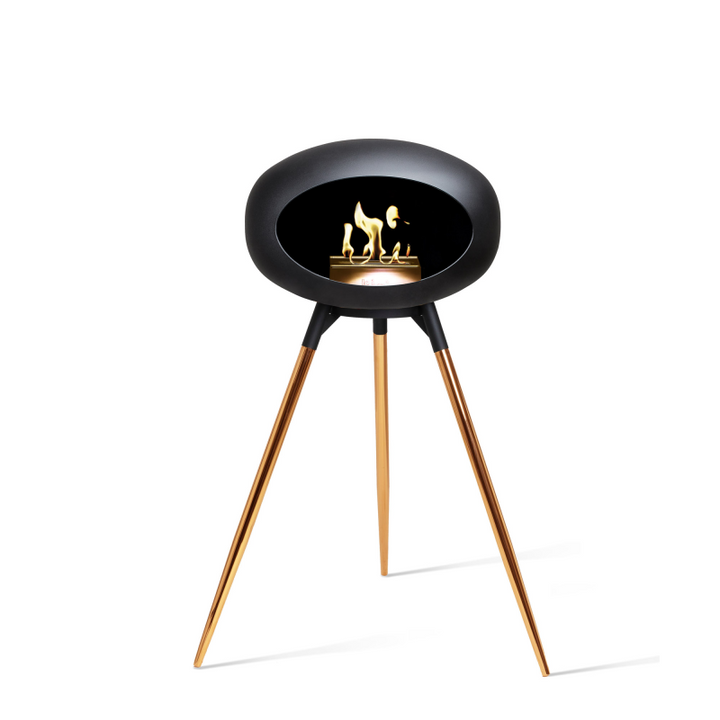 Le Feu Sort biopejs - Ground Wood 79cm - ben i Rose Gold
