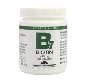 Produktbillede af ND Biotin B7 100 tab. på tilbud