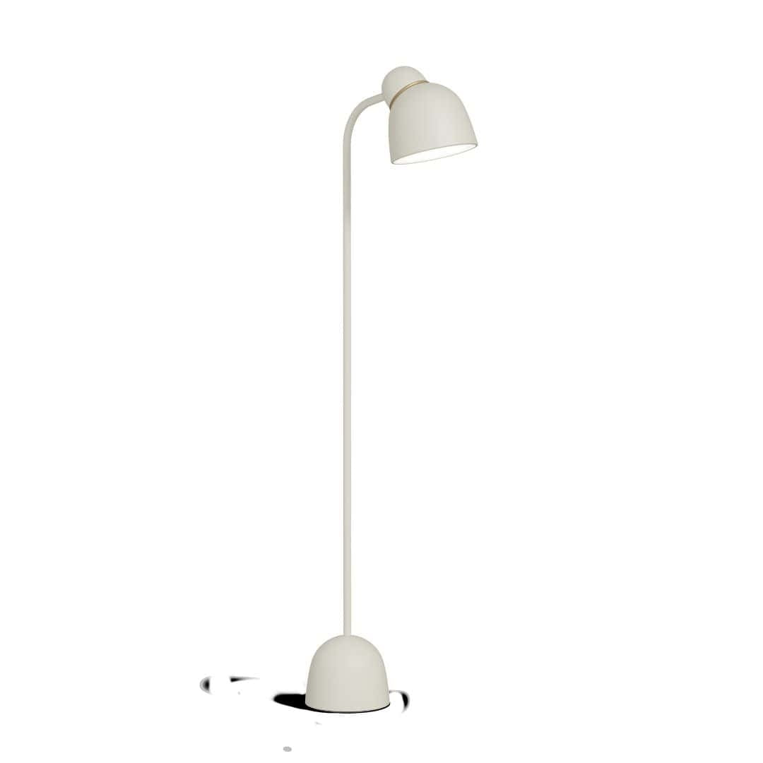 Bird Gulvlampe Sand/Messing Belid