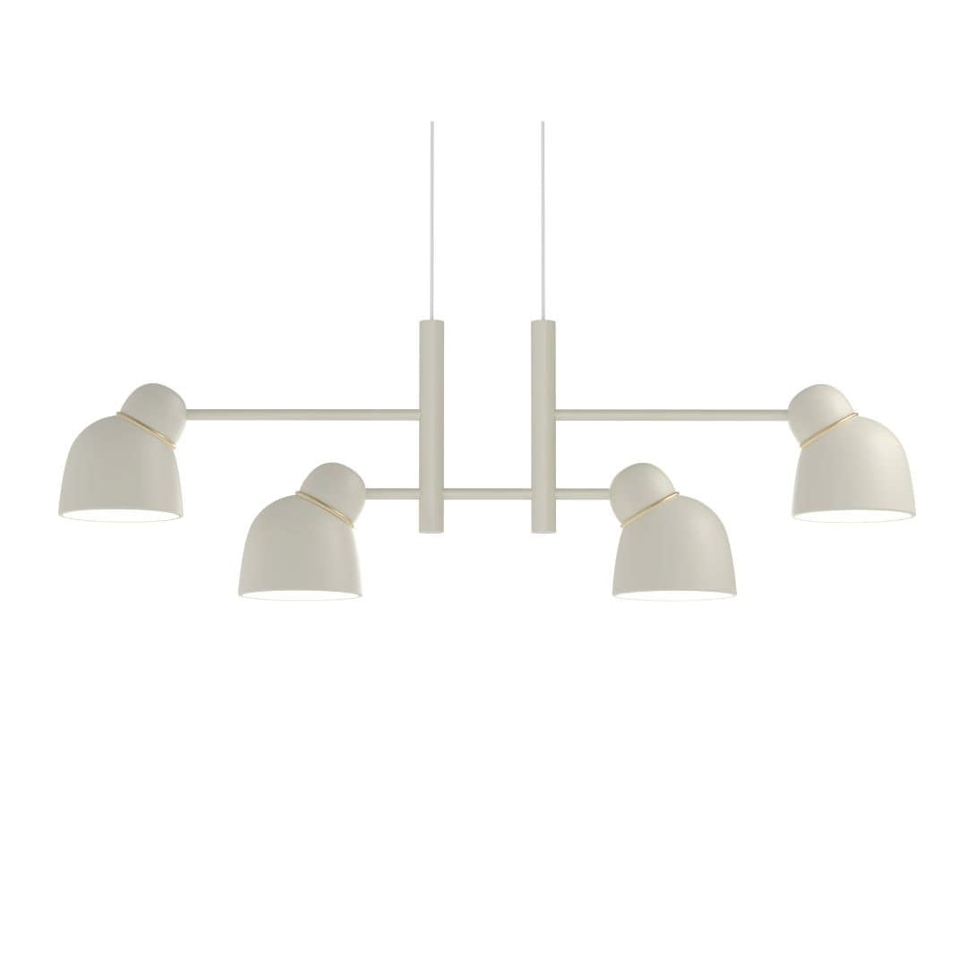 Produktbillede af Bird Pendel Linje Længde 119,3cm Sand/Messing Belid i premium kvalitet