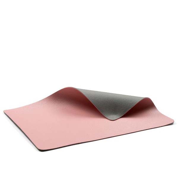 Produktbillede af Christian Bitz BITZ Dækkeserviet 46 x 33 cm 4 stk. Grå/Light pink i premium kvalitet