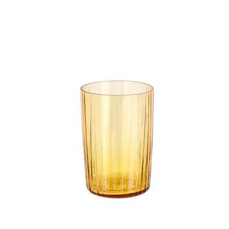 Produktbillede af Christian Bitz BITZ Kusintha Drikkeglas Dia 7 x 10,5 cm 28 cl 4 stk. Amber i premium kvalitet