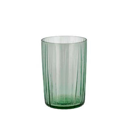 Produktbillede af Christian Bitz BITZ Kusintha Drikkeglas Dia 7 x 10,5 cm 28 cl 4 stk. Grøn i premium kvalitet