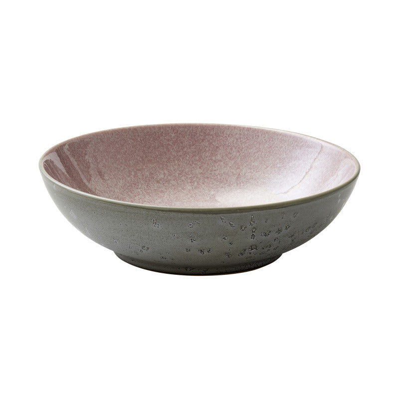 Produktbillede af Christian Bitz Salatskål 24cm Grå/Light pink BITZ i premium kvalitet