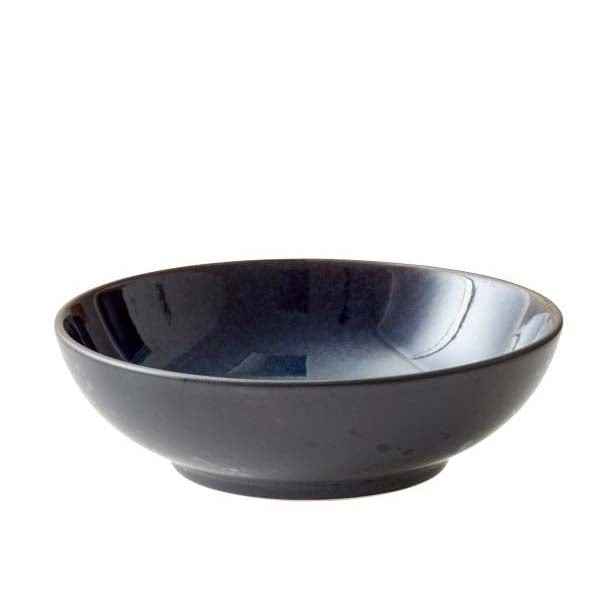 Produktbillede af Christian Bitz BITZ Salatskål Dia. 24 x 6 cm Sort/mørkblå i premium kvalitet