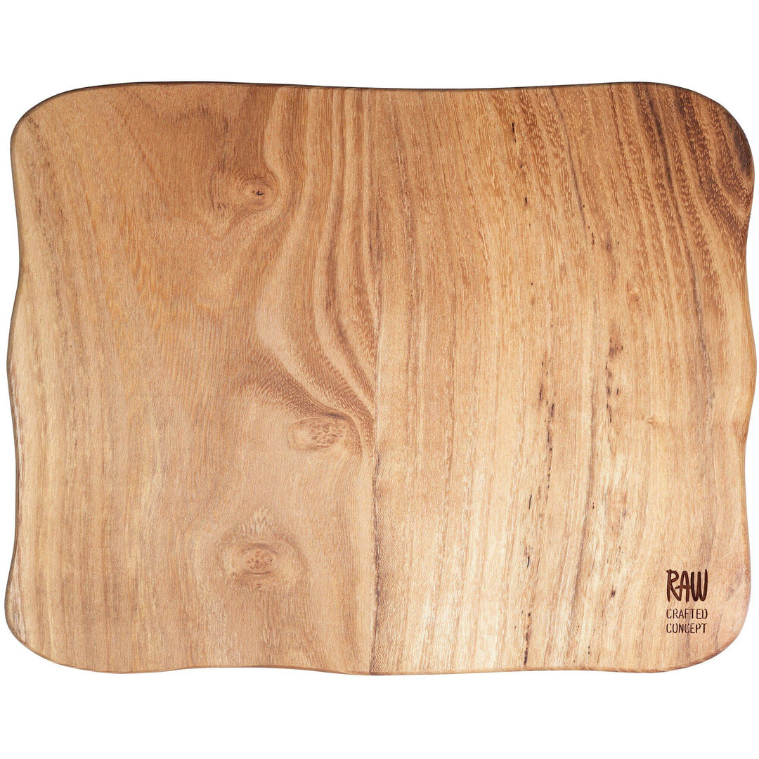 Aida Aida RAW Skærebræt Teaktræ 32x24x2 cm. – frontbillede (Skærebræt)