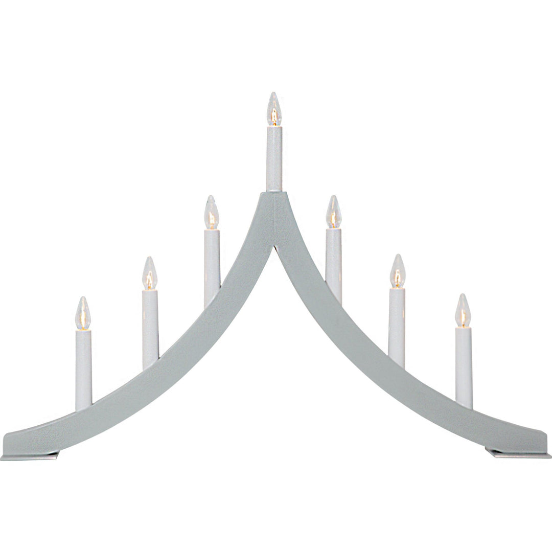 Star trading Star trading Pagod julelysestage, grafit – frontbillede (Lysestage)