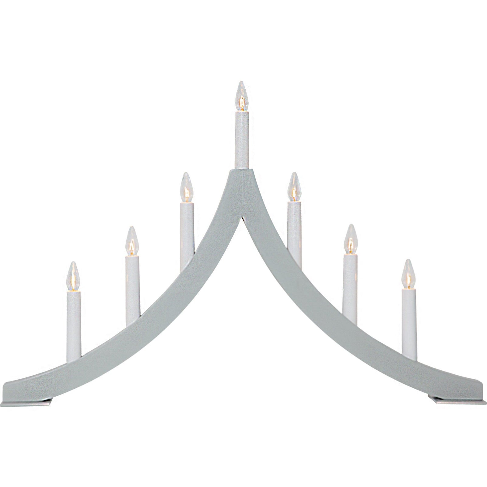 Star trading Star trading Pagod julelysestage, grafit – frontbillede (Lysestage)