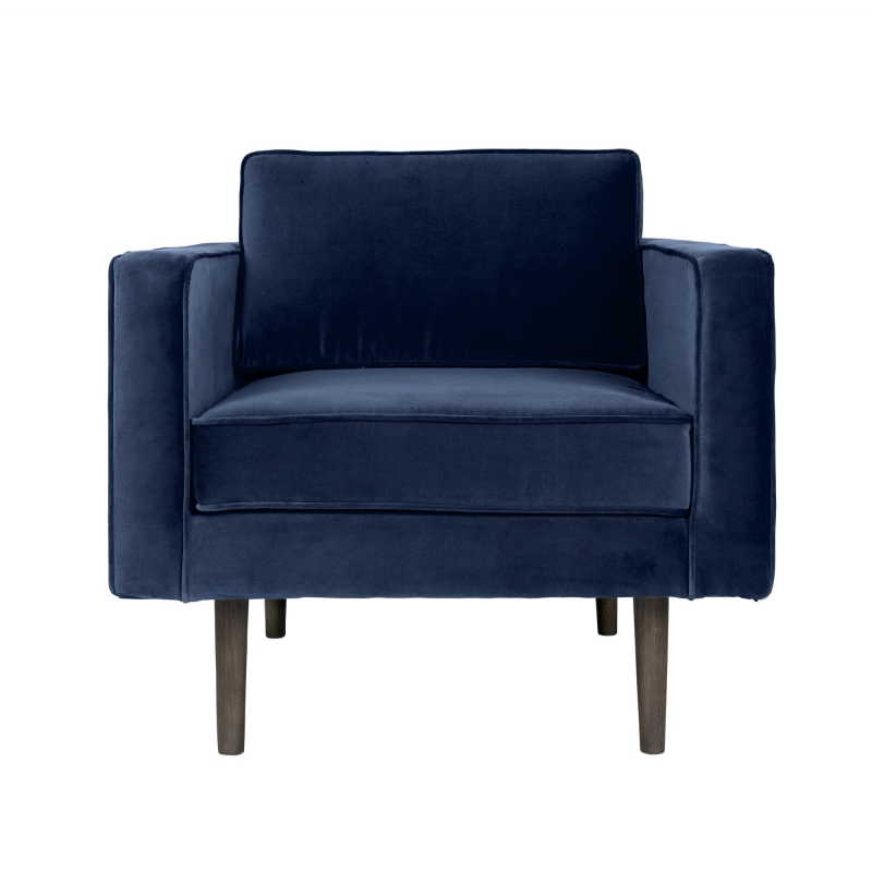 Broste Copenhagen Armstol - Wind - Blå ❤ Stort online udvalg i Broste Copenhagen ❤ Billig fragt og hurtig levering 2 - 5 hverdage ❤ Varenummer: BYH-873667 / Ean: 5710688148530 på lager - Udsalg på Lænestole - Over 312 kendte brands på udsalg