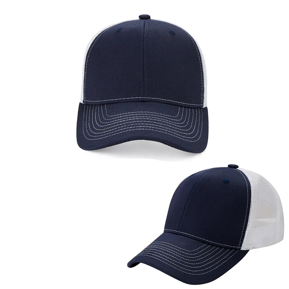 Trucker Cap / Baseball Kasket i 4 farver! Blå & hvid