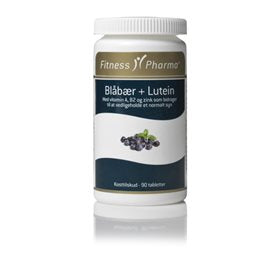 Produktbillede af Fitness Pharma Blåbær 90 kap. på tilbud