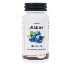 Detaljeret produktbillede af Camette Blåbær 120 tab. på tilbud