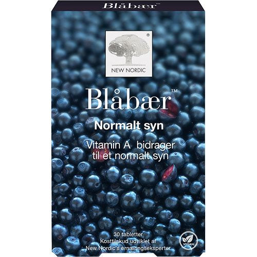 Produktbillede af New Nordic Blåbærpillen på tilbud