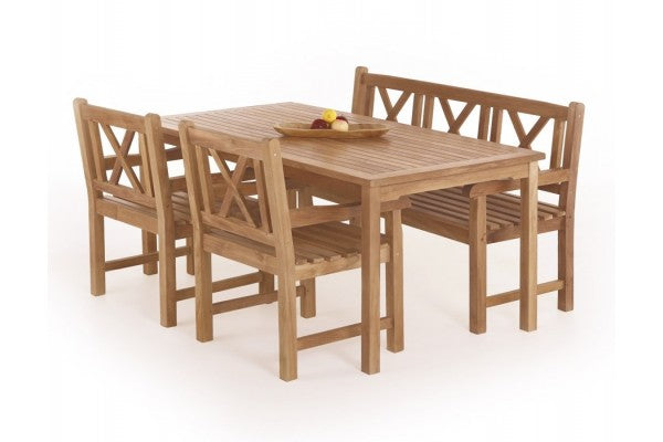 Produktbillede af Blokhus Teak Havemøbelsæt på tilbud i høj kvalitet