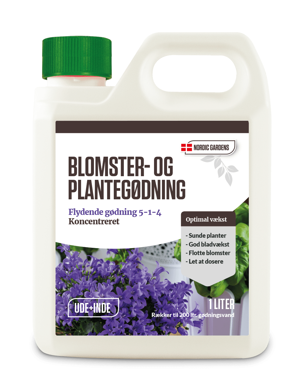 Produktbillede af Blomster- og plantegødning 1 liter på tilbud i høj kvalitet