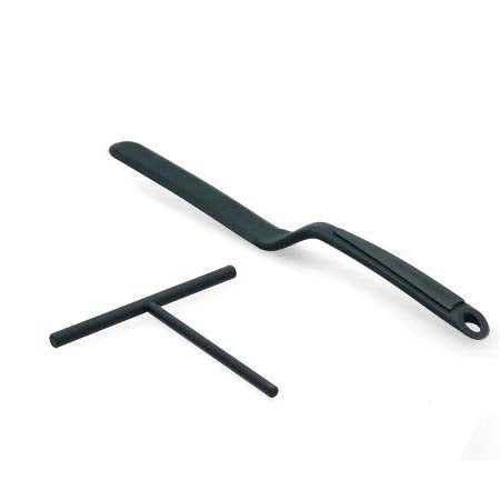 Produktbillede af Blomsterberg s Pandekageredskaber Antracitgrå i premium kvalitet