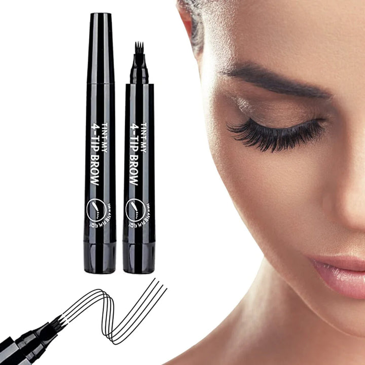 Øjenbrynsblyant 4-punkts til optegning af Bryn Karamel