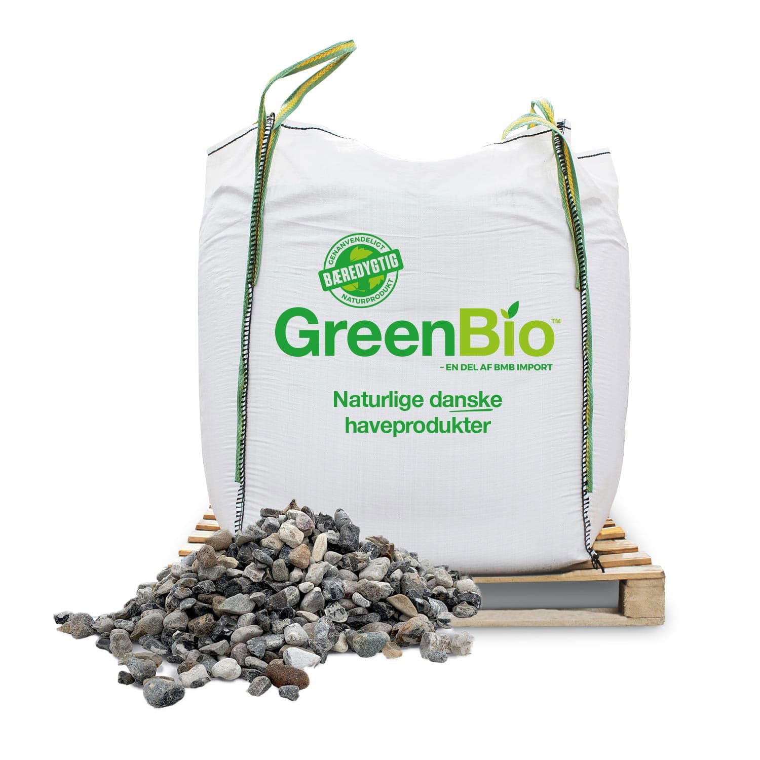 Produktbillede af Nøddesten 16-32 mm gråmix 1500 kg. på tilbud i høj kvalitet