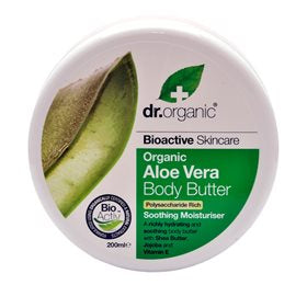 Produktbillede af Dr. Organic Body Butter Aloe Vera 200ml. på tilbud