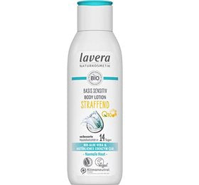 Detaljeret produktbillede af Lavera Body Lotion Firming Q10 Basis sensitiv 250 ml. på tilbud