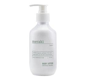 Stort online udvalg i Meraki Body lotion, Pure 275 ml ❤ Meraki ❤ Hurtig levering: 1 - 2 Hverdage og gratis fragt v/køb over 295 kr. GLS til pakkeshop ❤ Varenummer: HG-50655 og barcode / Ean: 5707644512214 på lager - Kæmpe udvalg i Personlig pleje - Over 454 design mærker på udsalg