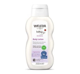Produktbillede af Weleda Body Lotion White Mallow 200 ml. på tilbud