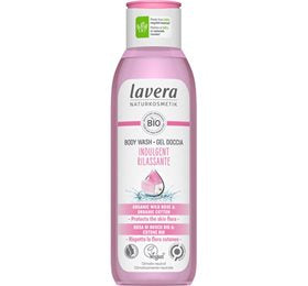 Detaljeret produktbillede af LAVERA Body Wash Indulgent 250 ml på tilbud