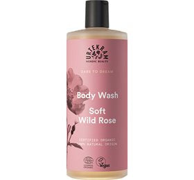Produktbillede af Urtekram Body Wash Soft Wild Rose 500 ml. på tilbud