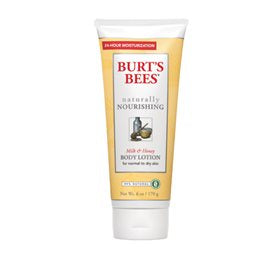 Produktbillede af Burts Bees Bodylotion milk honey 170ml. på tilbud