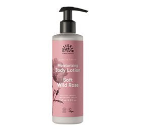 Produktbillede af Urtekram Bodylotion Soft Wild Rose 245ml. på tilbud