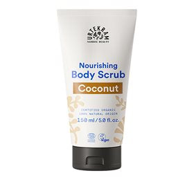 Produktbillede af Urtekram Bodyscrub Coconut 150ml. DATO 26.10-25 på tilbud