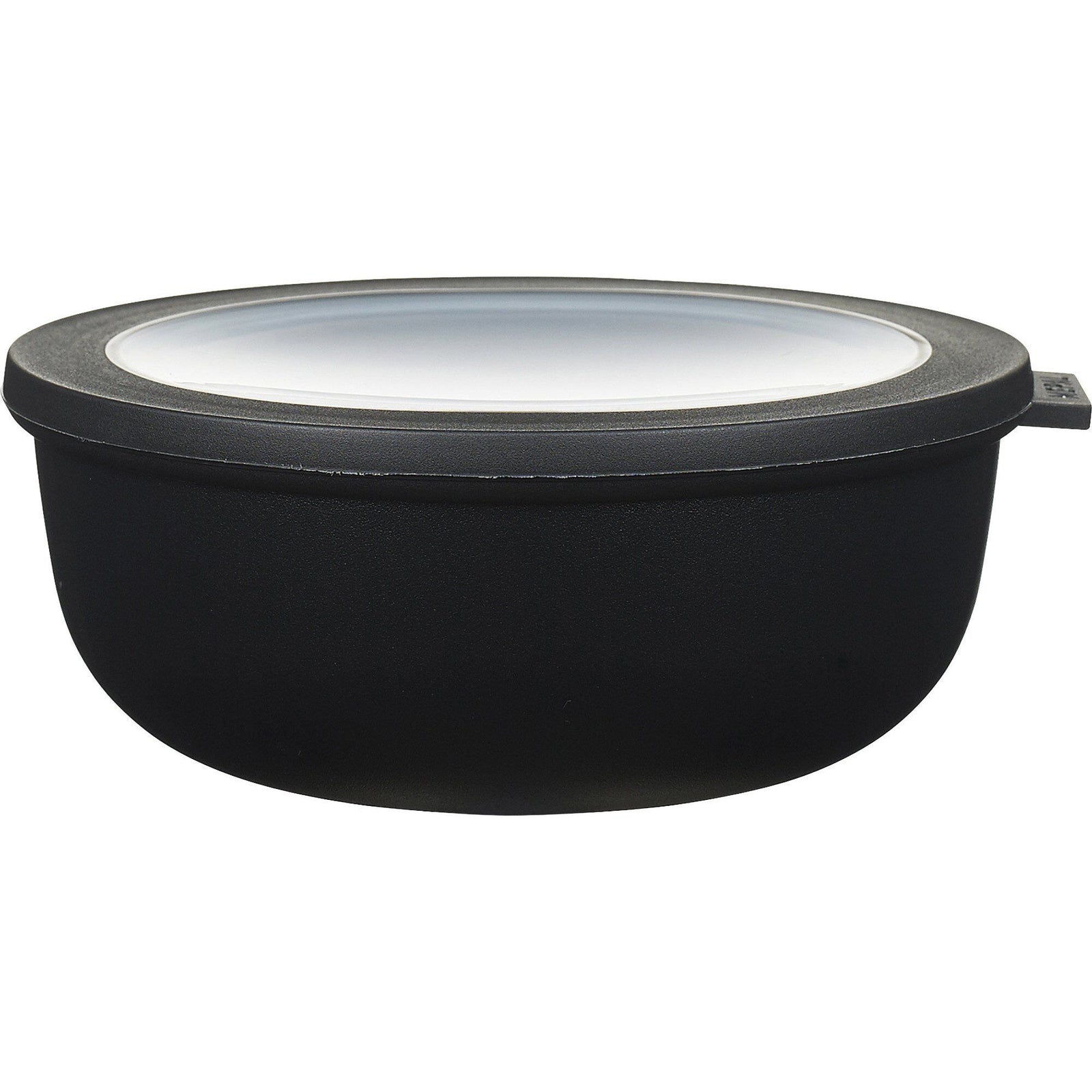 Mepal Mepal Cirqula Skål m/låg 1250 ml Sort – billede i brug (Skål)