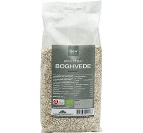 Produktbillede af ND Boghvede Ø knækket 500g. på tilbud