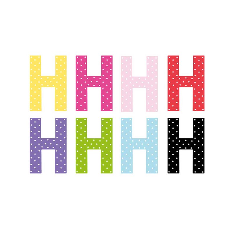 Produktbillede af Jabadabado pap bogstav H A5007 Rød på tilbud i høj kvalitet