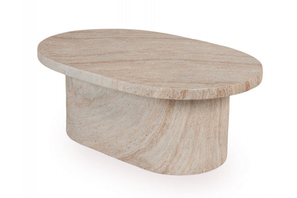 Produktbillede af Bolette Sofabord 100x64x38 cm Natur på tilbud i høj kvalitet