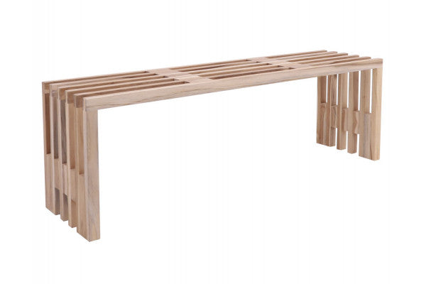 Produktbillede af Bono Teak Havebænk 140 cm på tilbud i høj kvalitet