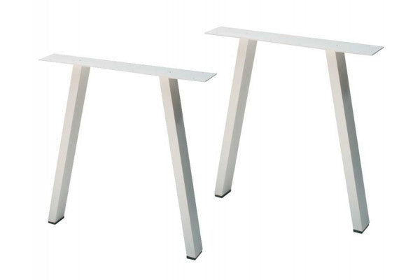 Bordben i Aluminium - Skrå ben - 2 stk. - Hvid ❤ Stort online udvalg i Havemøbelland ❤ Billig fragt og hurtig levering 2 - 5 hverdage ❤ Varenummer: HML-DK3099 / Ean: på lager - Udsalg på INDEMØBLER > Plankeborde Spar op til 62% - Over 350 kendte brands på udsalg