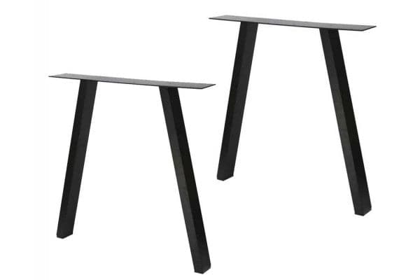 Bordben i Aluminium - Skrå ben - 2 stk. - Sort ❤ Kæmpe udvalg i Blandet ❤ Billig fragt og hurtig levering 2 - 5 hverdage - Varenummer: HML-DK3103 / Ean: på lager - Udsalg på INDEMØBLER > Plankeborde Spar op til 66% - Over 454 kendte brands på udsalg