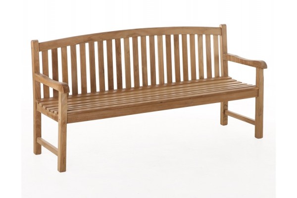 Produktbillede af Borneo 180 cm. Teak bænk på tilbud i høj kvalitet