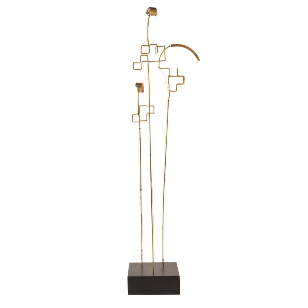 Produktbillede af Boucle Transportabel Bordlampe Messing DCW Editions i premium kvalitet