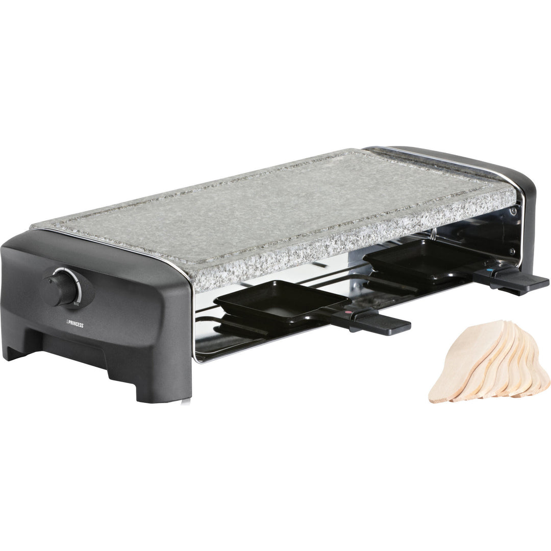Princess Princess Raclette stone grill party 8 personer ❤ frontbillede (Raclettejern)