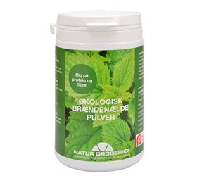 Produktbillede af ND Brændenælde pulver Ø 120 g. på tilbud