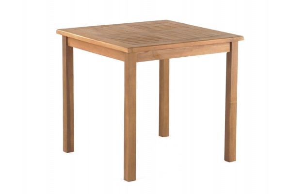 Produktbillede af Bremen Teak bord 80x80 cm på tilbud i høj kvalitet