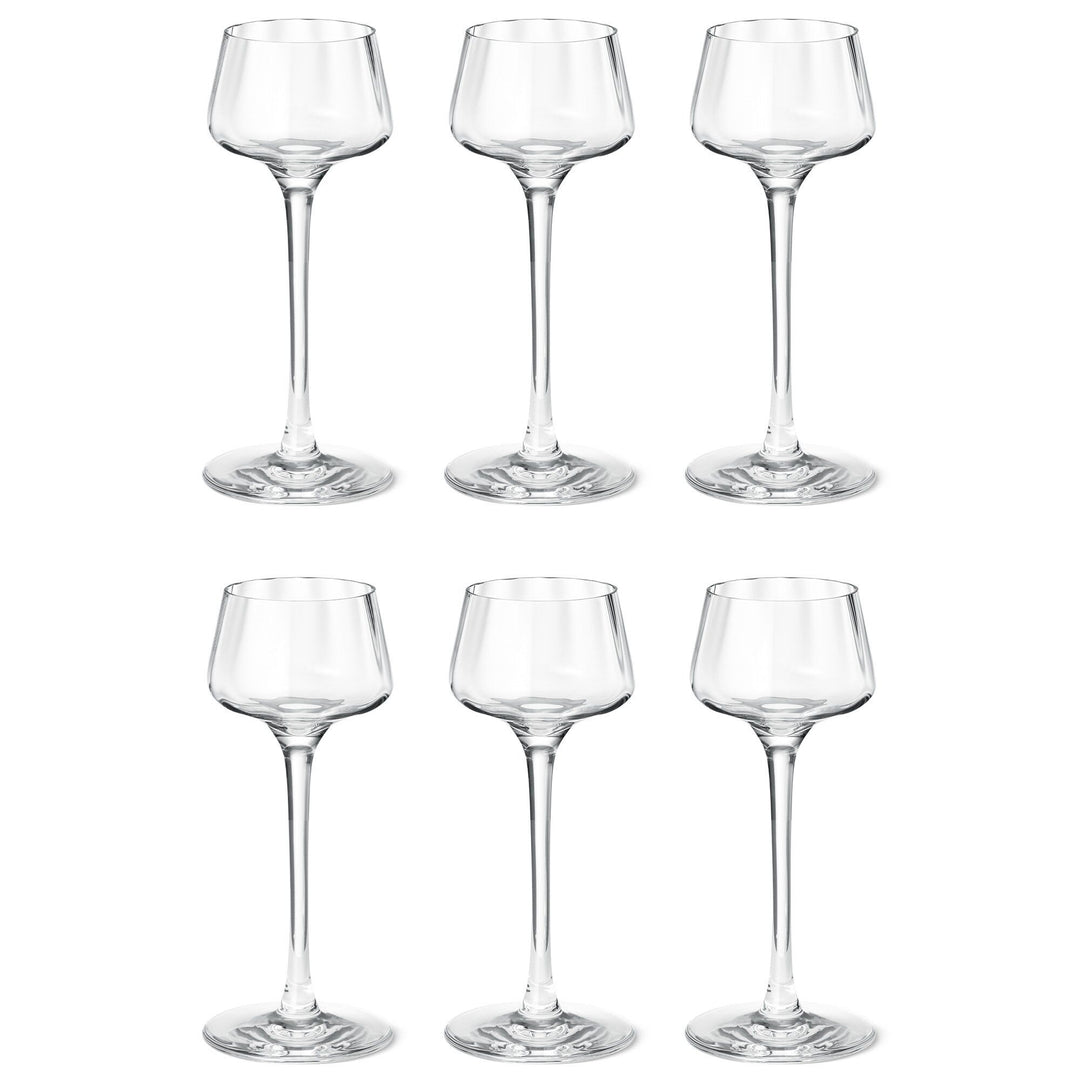 Georg jensen Georg jensen Bernadotte snapseglas 4cl, 6 stk ❤ close-up (Snapseglas)