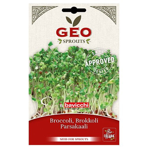 Produktbillede af Broccolifrø til spiring Ø 13g. på tilbud