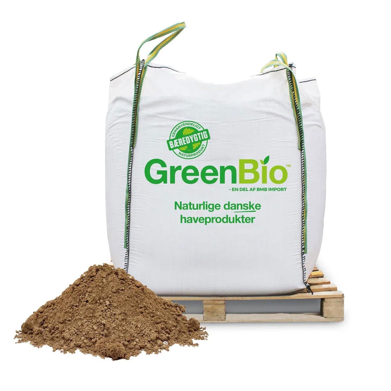 Produktbillede af Flisesand/afrettersand 0-4 mm 1500 kg på tilbud i høj kvalitet